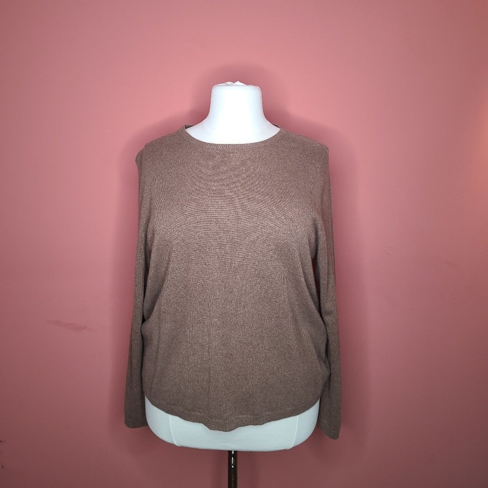 Mochaccino Brown cashmere sweater